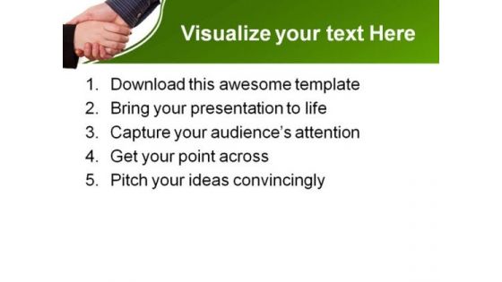 Deal Business PowerPoint Templates And PowerPoint Backgrounds 0811