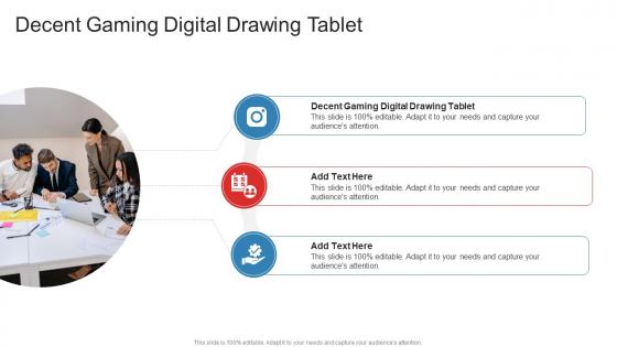 Decent Gaming Digital Drawing Tablet In Powerpoint And Google Slides Cpb