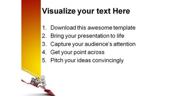 Declining Property Real Estate PowerPoint Themes And PowerPoint Slides 0511