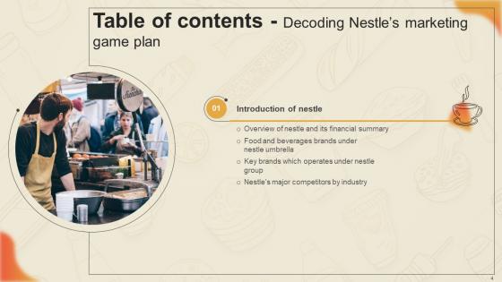 Decoding Nestles Marketing Game Plan Strategy CD V