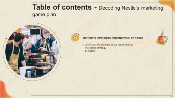 Decoding Nestles Marketing Game Plan Strategy CD V