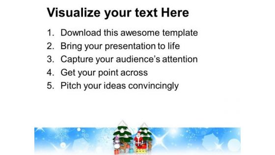 Decorative Christmas Theme Holidays PowerPoint Templates Ppt Backgrounds For Slides 1212