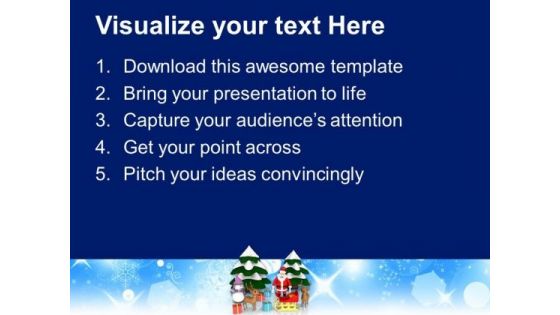 Decorative Christmas Theme Holidays PowerPoint Templates Ppt Backgrounds For Slides 1212