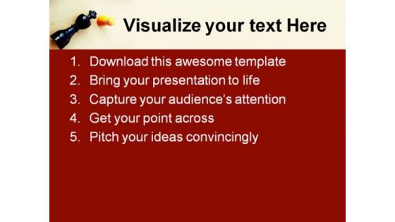 Defeat Game PowerPoint Themes And PowerPoint Slides 0411