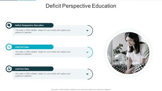 Deficit Perspective Education In Powerpoint And Google Slides Cpb