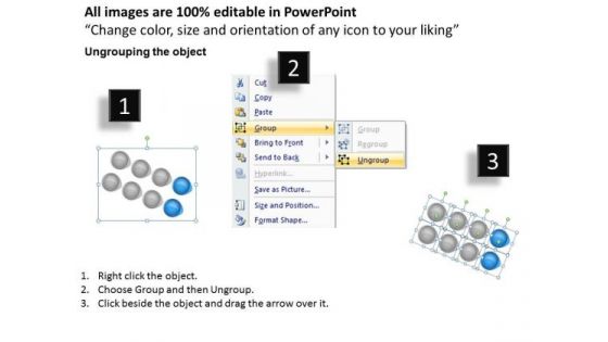 Define Parallel Processing 8 Stages Circular Arrow Diagram PowerPoint Slides