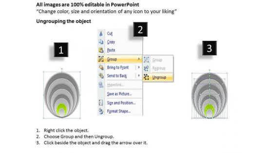 Demonstration Of Concentric Process 8 Stages Business Plan Downloads PowerPoint Slides