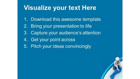 Demoralized From Business Ups And Downs PowerPoint Templates Ppt Backgrounds For Slides 0513