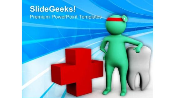 Dentist Aids Oral Health Services PowerPoint Templates Ppt Backgrounds For Slides 0713