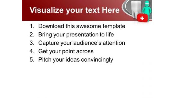 Dentist Can Take Care Of Oral Health PowerPoint Templates Ppt Backgrounds For Slides 0713