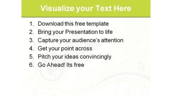 Beautiful Abstract Design PowerPoint Template