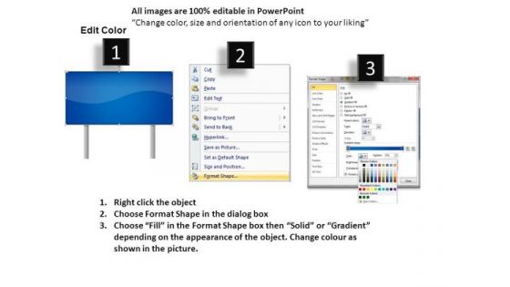Design Highways Signs 2 PowerPoint Slides And Ppt Diagram Templates