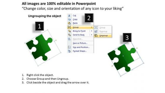 Design Puzzle Pieces Fitting PowerPoint Slides And Ppt Diagram Templates