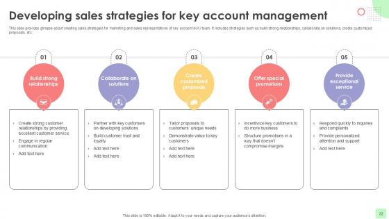 Detailed Business Account Management Techniques PPT Slides Strategy CD V