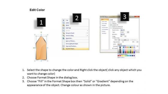 Determine Optimal Improvements 6 Stages Strategic Business Planning PowerPoint Slides