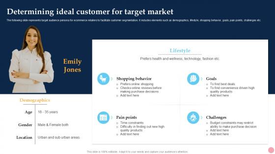 Determining Ideal Customer For How To Improve Company PPT Sample Strategy SS V