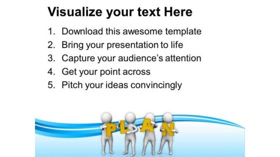 Develop A Business Plan To Reach Success PowerPoint Templates Ppt Backgrounds For Slides 0713