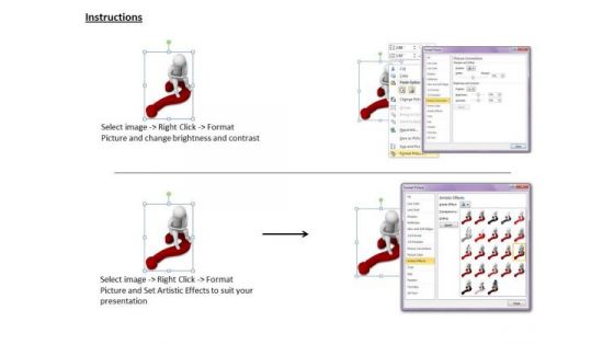 Developing Business Strategy 3d Worried Man On Question Mark Character Models