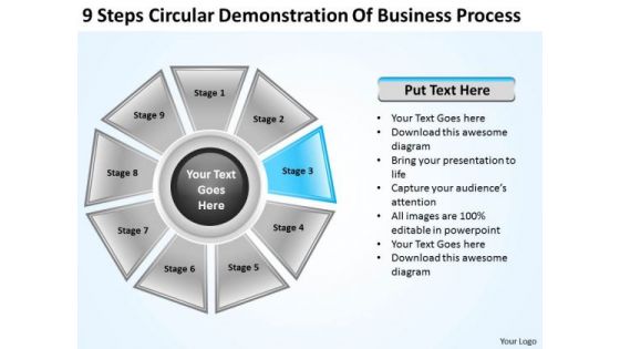 Developing Business Strategy Of Process Development Template