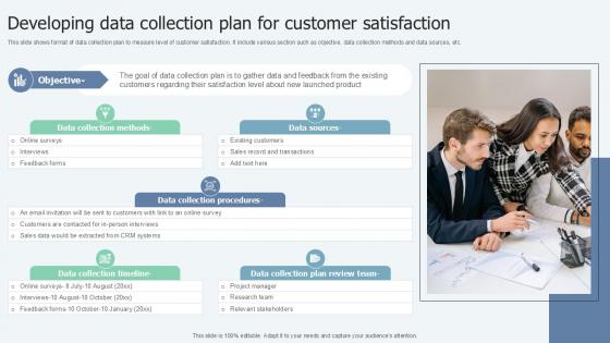 Developing Data Collection Plan Lean Six Sigma In Manufacturing Ppt Presentation