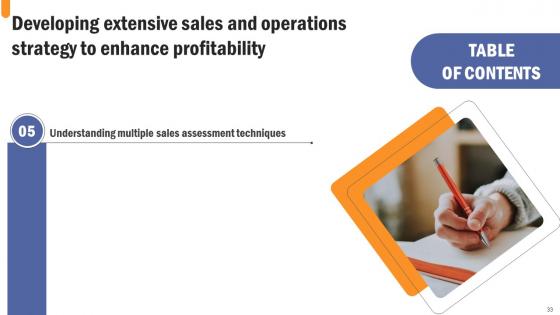 Developing Extensive Sales And Operations Strategy To Enhance Profitability Complete Deck