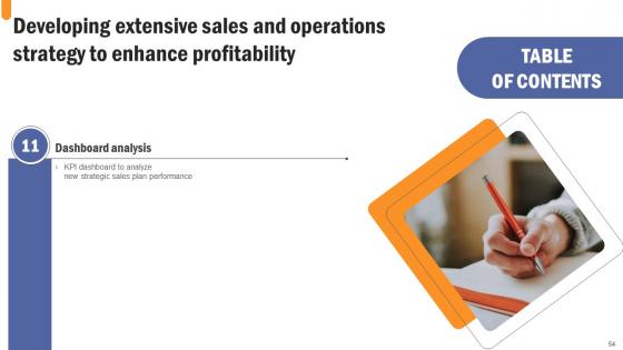 Developing Extensive Sales And Operations Strategy To Enhance Profitability Complete Deck