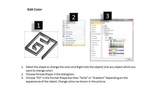 Development Labyrinth Rectangular PowerPoint Slides And Ppt Diagram Templates