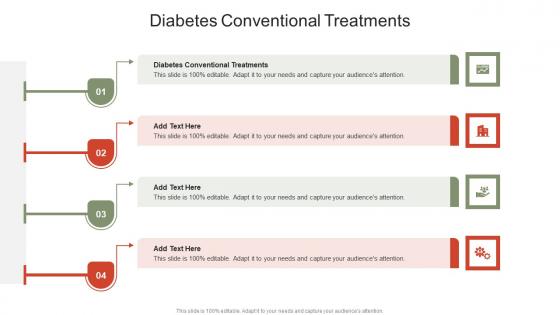 Diabetes Conventional Treatments In Powerpoint And Google Slides Cpb