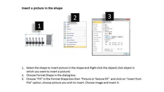 Diagram Business Process 3d Men Standing Queue PowerPoint Slides