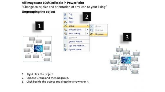 Diagram For Development Of Ideas Ppt Creating Business Plan PowerPoint Templates