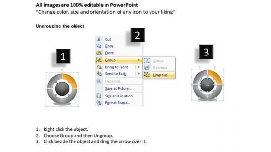 Diagram Of Business Cycle World PowerPoint Templates Model