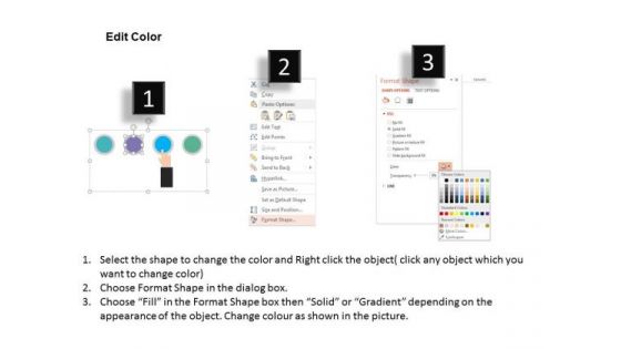 Diagram Of Selection Process PowerPoint Template