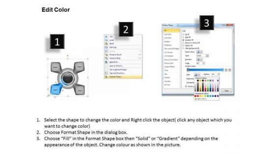 Diagram With 4 Staged For Business Process Ppt Exit Strategy Plan PowerPoint Slides