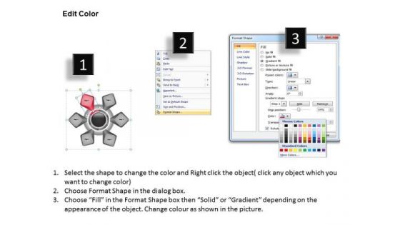 Diagram With 6 Staged For Business Process Ppt Start Up Plan Example PowerPoint Slides
