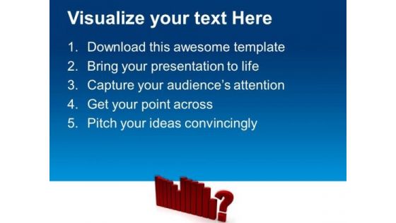 Diagramme With Question Marketing PowerPoint Templates And PowerPoint Themes 1112