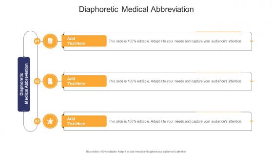 Diaphoretic Medical Abbreviation In Powerpoint And Google Slides Cpb