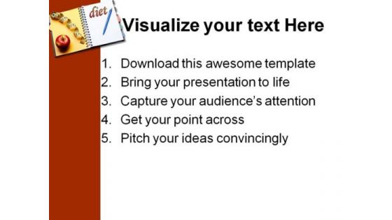 Diet Health PowerPoint Backgrounds And Templates 1210