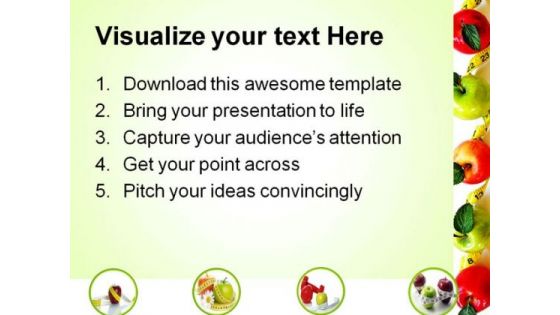Dieting Collage Health PowerPoint Templates And PowerPoint Backgrounds 0211