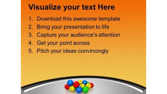 Different Expressions Individuality PowerPoint Templates Ppt Backgrounds For Slides 0213