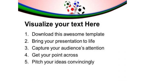 Different Footballs Game PowerPoint Templates Ppt Backgrounds For Slides 0413
