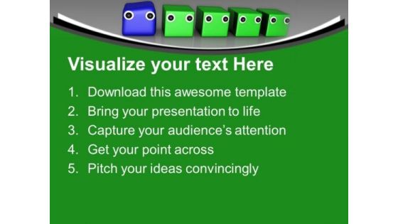 Different Individuality Leadership PowerPoint Templates Ppt Backgrounds For Slides 0113