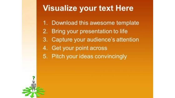 Difficult Decision Business PowerPoint Templates And PowerPoint Themes 0512