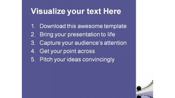 Difficult Way Metaphor PowerPoint Templates And PowerPoint Backgrounds 0611