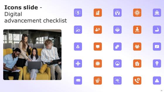 Digital Advancement Checklist Ppt Powerpoint Presentation Complete Deck With Slides