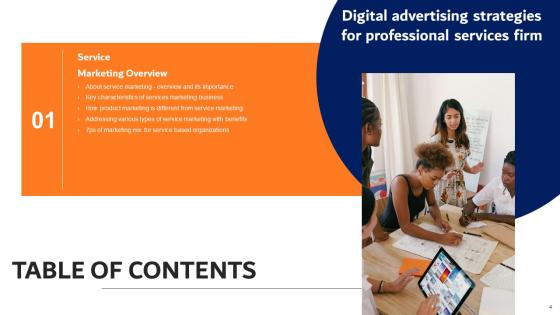 Digital Advertising Strategies For Professional Services Firm Complete Deck