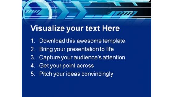 Digital Background Technology PowerPoint Themes And PowerPoint Slides 0611