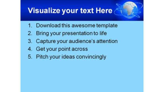 Digital Globe Binary Global PowerPoint Themes And PowerPoint Slides 0511