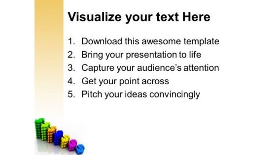 Digital Illustration Of Dollar Finance PowerPoint Templates And PowerPoint Themes 1012