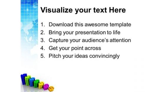 Digital Illustration Of Dollar Marketing PowerPoint Templates And PowerPoint Themes 0812
