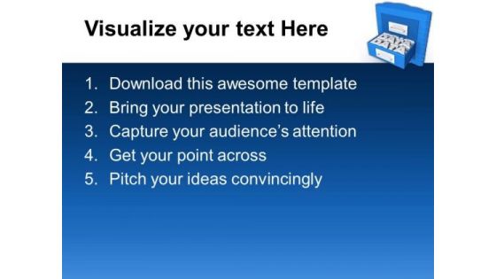 Digital Technology To Find Information PowerPoint Templates Ppt Backgrounds For Slides 0713